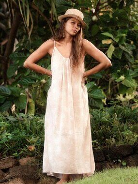 Salt + Sea - Boutique Tina Maxi Dress - Opihi Apricot XL
